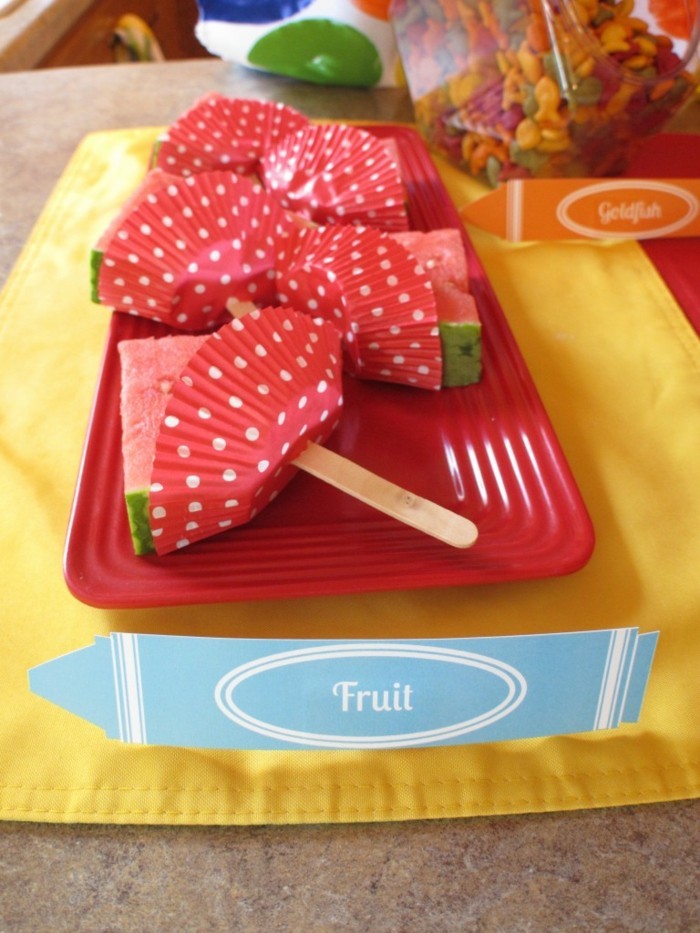 59 lustige Party Snacks Ideen, die wir alle gern am Kindergeburtstag