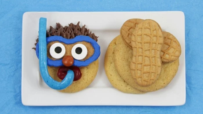 party snacks ideen kindergeburtstag kreative kekse