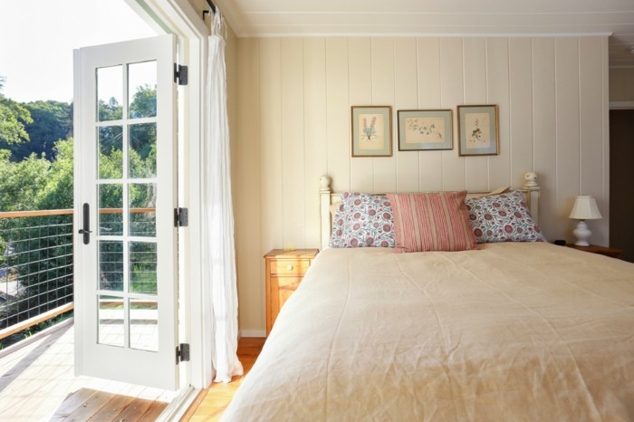 schlafzimmer landhausstil neutrale farben für mehr gemütlichkeit