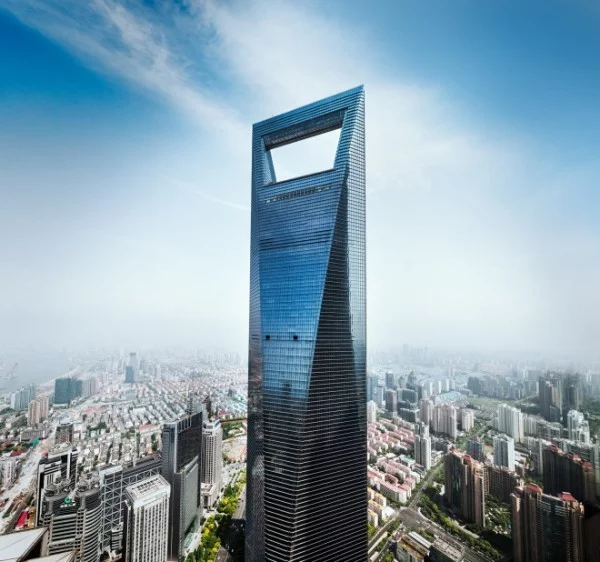 Architektur Zukunft Shanghai World Financial Centre