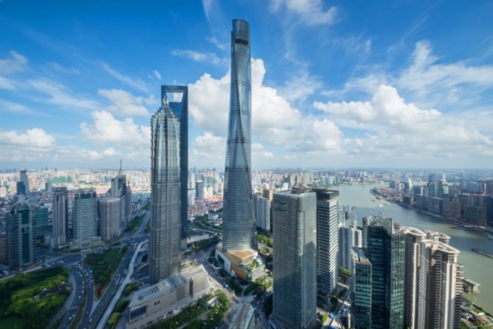 Shanghai Tower China Wolkenkratzer