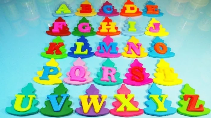Toepferideen Toepfern Ideen mit Kindern DIY IDEEN xmas alphabett