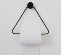 Einfache ausgefallene und DIY WC Papierrollenhalter zum Selbermachen