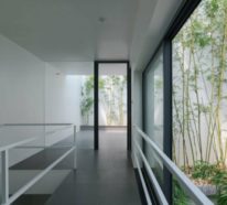 Moderne Architektur aus Vietnam als Beispiel für urbane Bepflanzung