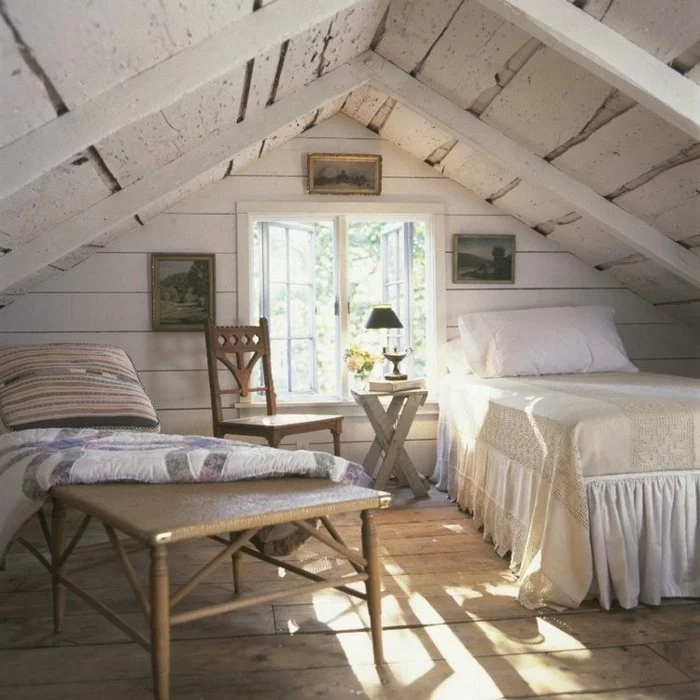 möbel für dachschräge gemütliches schlafzimmer gestalten