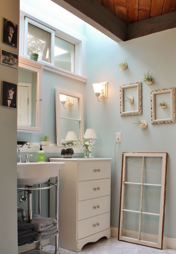 Shabby Chic Badezimmer sind charmant und gemütlich