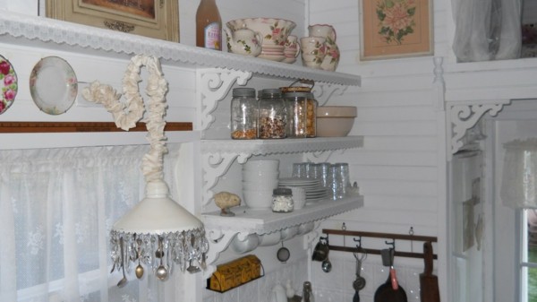 Shabby Chic Kuche Gemutlich Und Nostalgisch Mit Einem Romantischen Flair