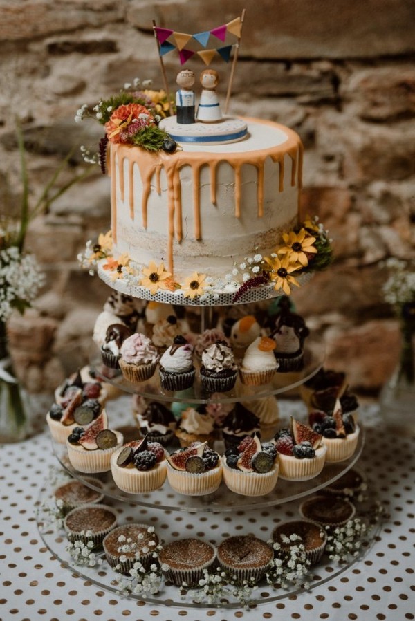 Cupcake und Tortenständer für Hochzeiten