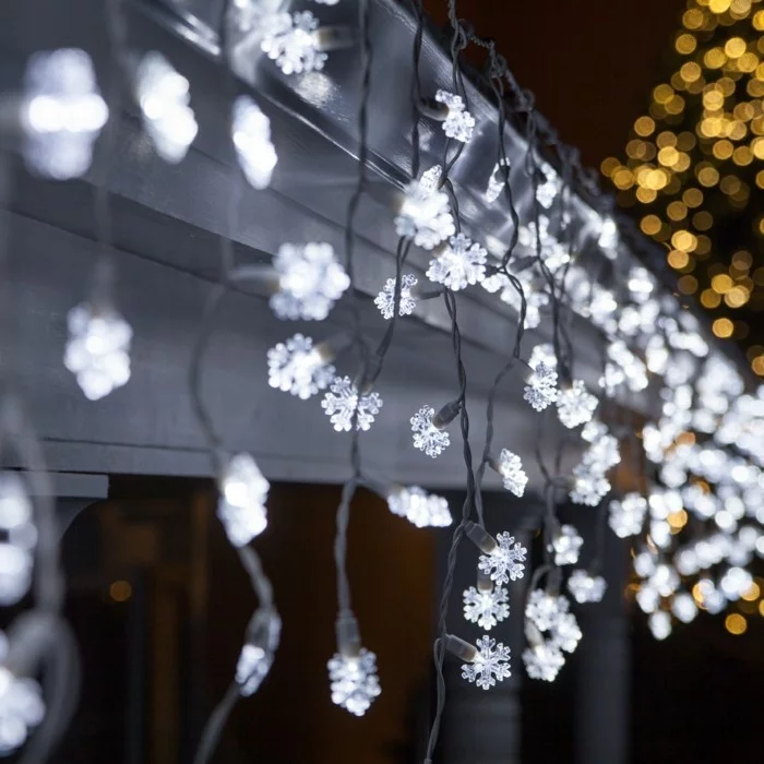LED Weihnachsbeleuchtung tannenbaumbeleuchtung schneeflocken