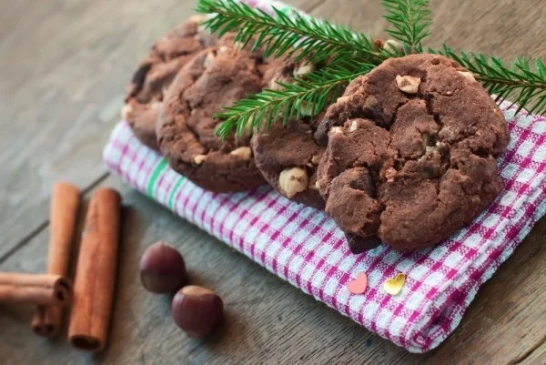 Leckere Brownies Rezept Weihnachten