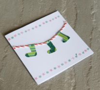 Weihnachtskarte selbst gestalten-42 aufregende Ideen für Tüftler