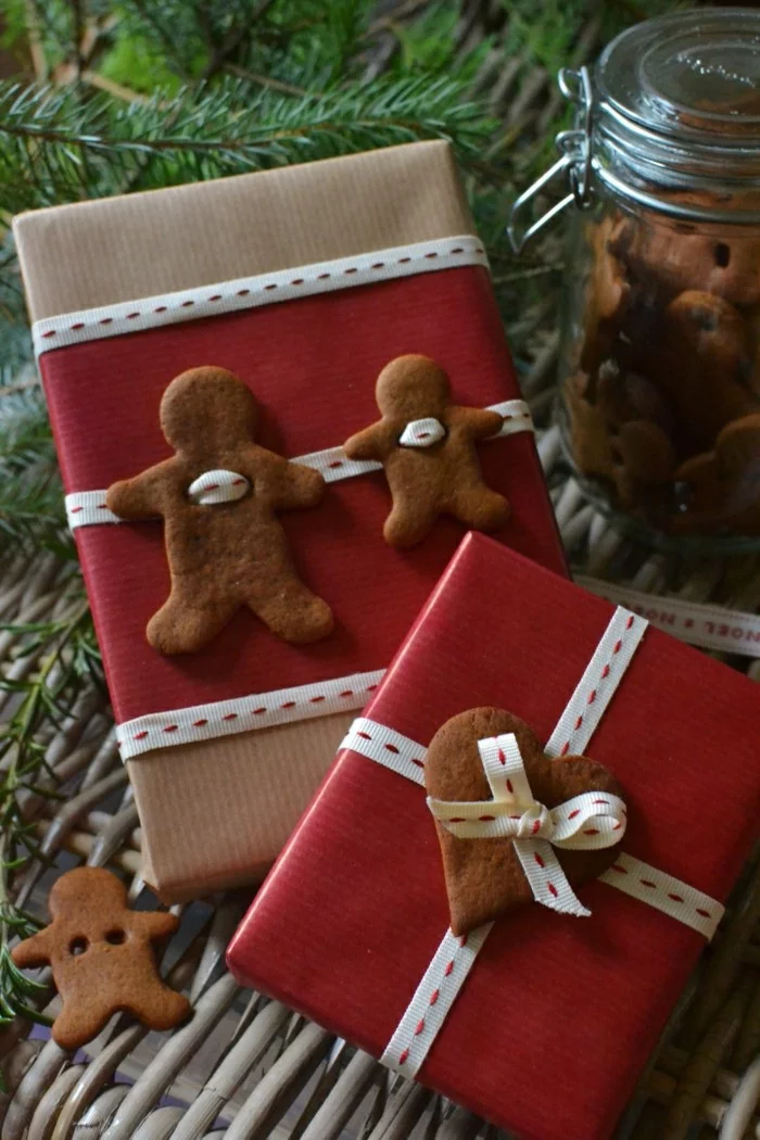 geschenke origenell verpacken weihanchtsbasteln geschenkideen lebkuchen