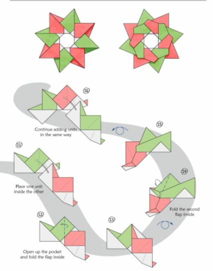 origami weihnachten stern anleitung gelber star adventskranz selber machen tutorial