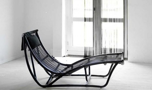transparenter relax stuhl minimalistisches design