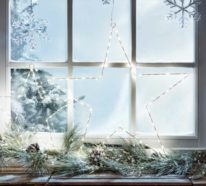 Weihnachtsdeko Fenster – 30 hervorragende Fensterdeko Ideen mit festlicher Stimmung