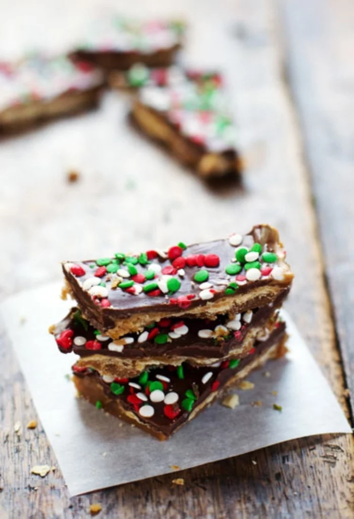 weihnachtsdessert kuchen backen rezept schokolade zuckerflocken