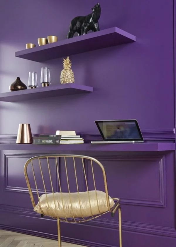 ultra violet wandfarbe pantone farbe des jahres