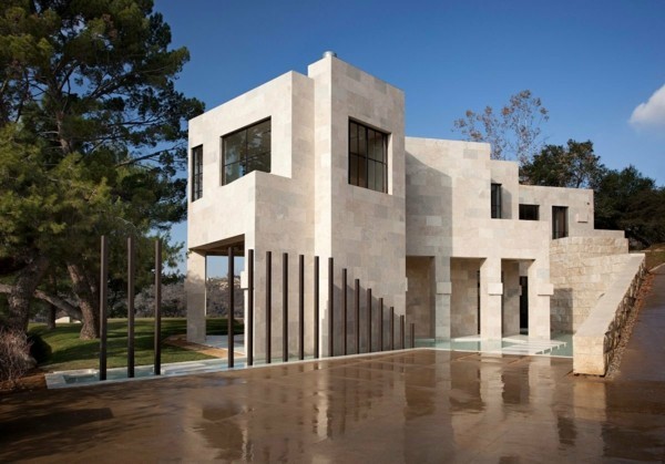 verschiedene Etaggem Granitplatten moderne Häuser bauen