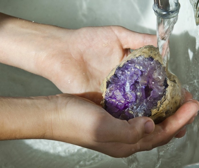 amethyst wirkung edelsteine bedeutung waschen