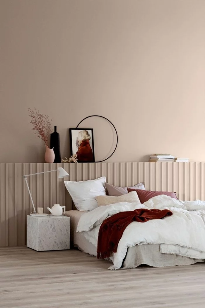 apricose wandfarbe schlafzimmer farben tendenzen