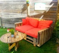 Kreative Gartenmöbel aus Europaletten für eine vielversprechende Gartensaison
