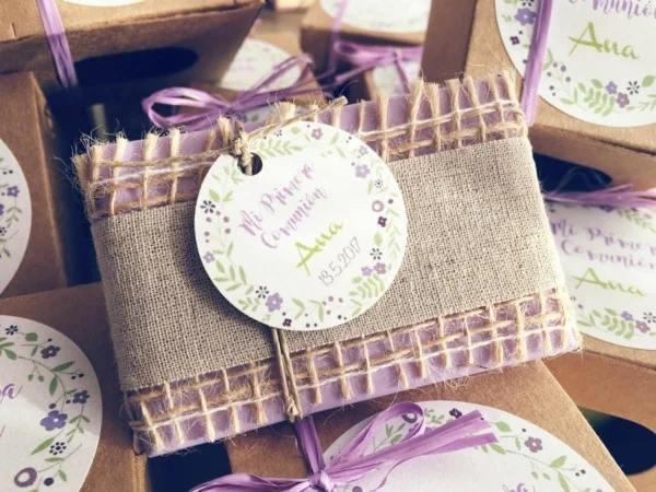 DIY Seifen mit Lavendel als Gastgeschenke 