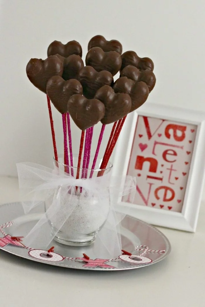 valentinstagsgeschenk süßigkeiten schokolade geschenkidee für frauen