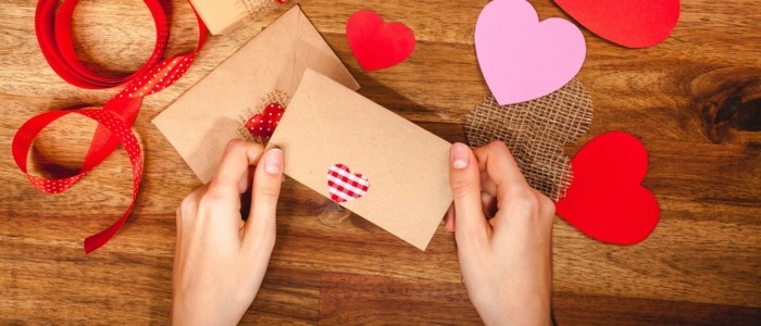 valentinstagsgeschenk valentinstagskarte kreative bastelideen zum fest