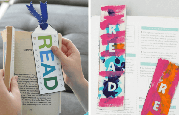 Lesezeichen basteln - über 40 kreative Ideen, wie man Lesezeichen