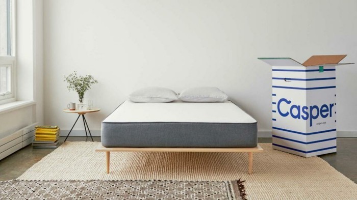 casper matratze ergonomisch gut schlafen einschlafstörungen weg