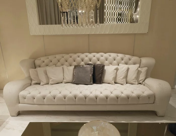 designer sofa interessante textur