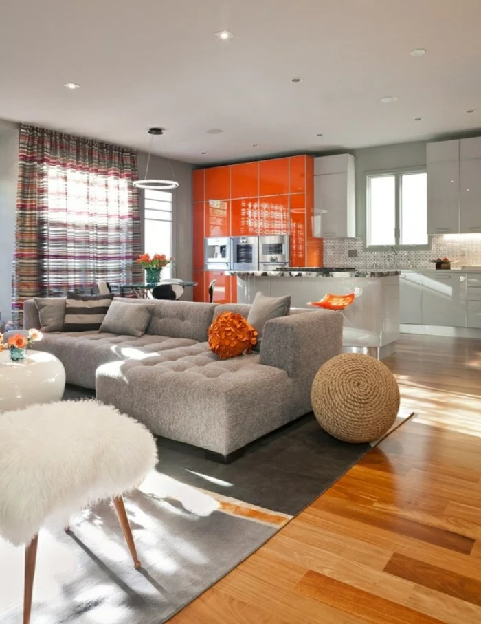 grau und modern designer sofa