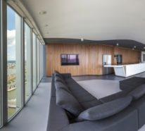 Moderne Architektur: Penthouse-Apartment in Rotterdam