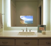 Spiegel Fernseher im Bad: Vor- und Nachteile, Einrichtungstipps