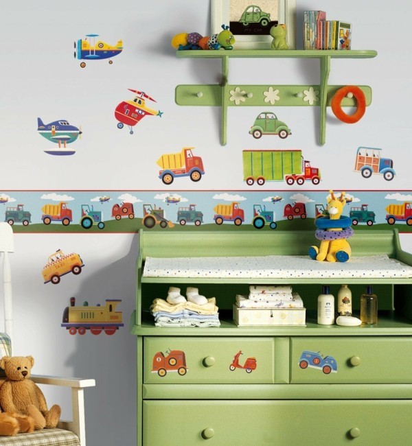 Bordüre kinderzimmer junge | Bordüren für Kinderzimmer ...
