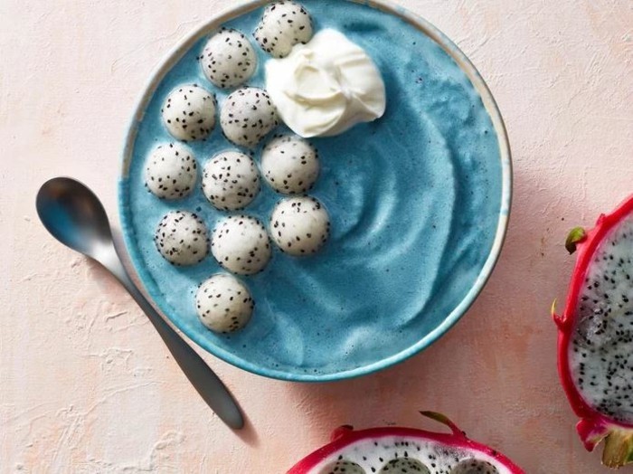 food trends 2018 deutschland instagramm blaue desserts