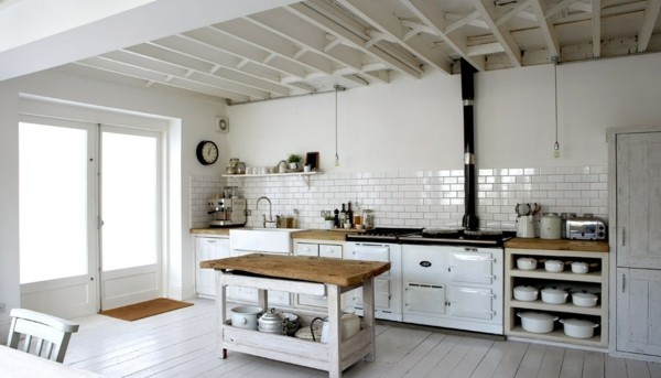 küchen inspiration rustikale landhausküche