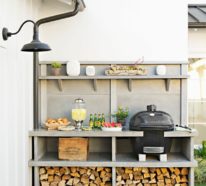 Outdoor Küche und Garten Lounge geplant? Hier sind einige schicke Varianten!