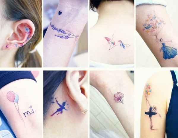 tattoos frauen märchentattoo ideen