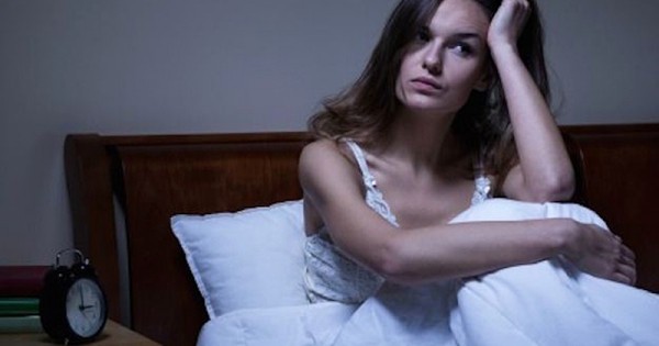 Nachts nicht schlafen können viel Stress negative Gedanke schlecht für die Gesundheit