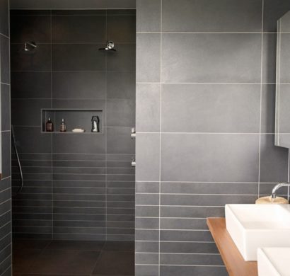 Badezimmer: Badezimmer Ideen Grau