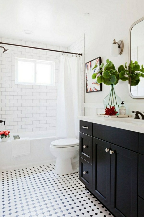 Best 25 Black White Bathrooms Ideas On Pinterest Classic Style