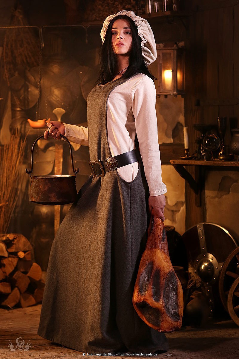 Mittelalter Kleidung Frau aus der Küche