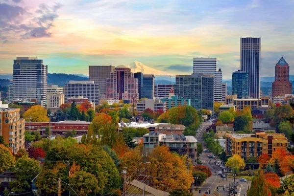 Portland USA Großstadt Singlereisen eigener Charme natürliche Schönheit Ruhe