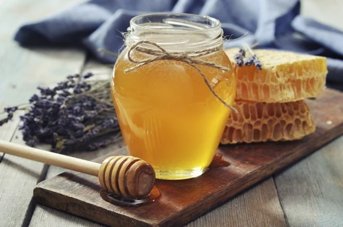 gesundes leben tolle idee mit honig