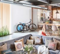 Beeindrückende moderne Loftwohnung in Barcelona inspiriert für moderne Projekte