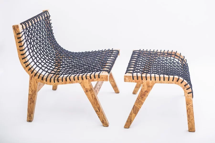 designer möbel trennbarer stuhl