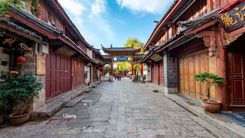 Altstadt von Lijiang China Sehenswürdigkeiten beliebtes Reiseziel