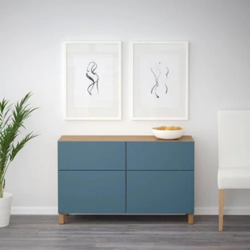Ikea Katalog Besta Schubladenschrank elegant und praktisch