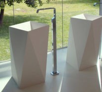 Design-Waschbecken „Origami“ als zukunftsweisender Trend